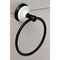 Kingston Brass BA1114MB Victorian Towel Ring, Matte Black BA1114MB - alternate 2